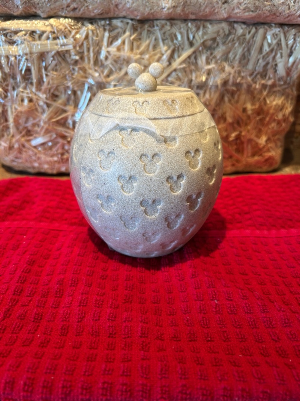 Disney Mickey Mouse Sand Stone Bathroom Caddy